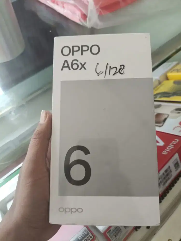 New Oppo A6x ram6/128 garansi resmi 1 tahun