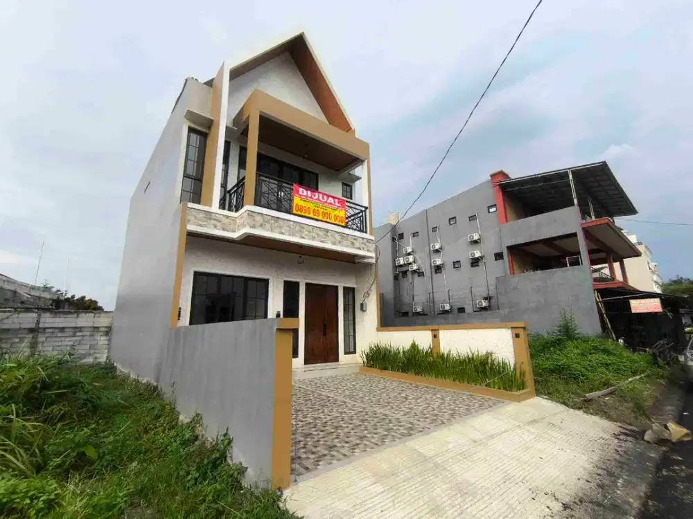 Rumah Baru Dibangun Belakang Aeon Mall Sentul City - Murah SIAP HUNI
