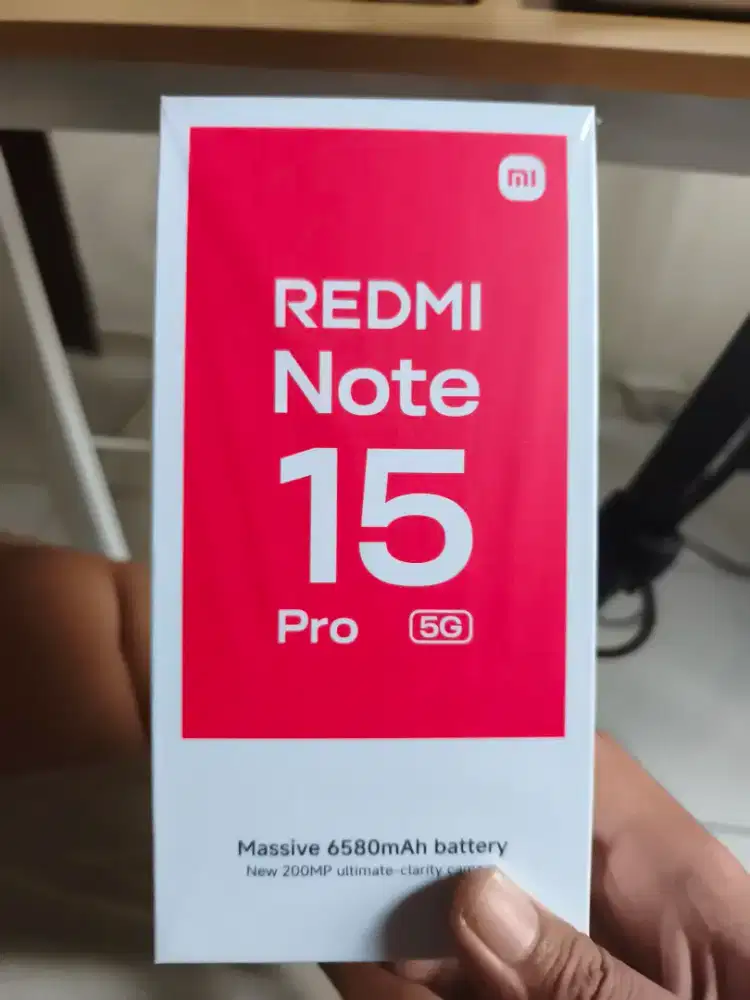Xiaomi Redmi note 15 pro 5G baru 1 hari