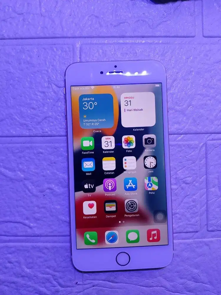 iPhone 6s Plus 128GB (Kapasitas Besar) iBox Mulus No Minus