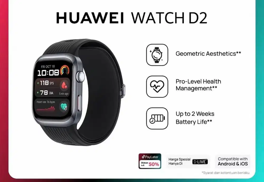 Huawei watch D2