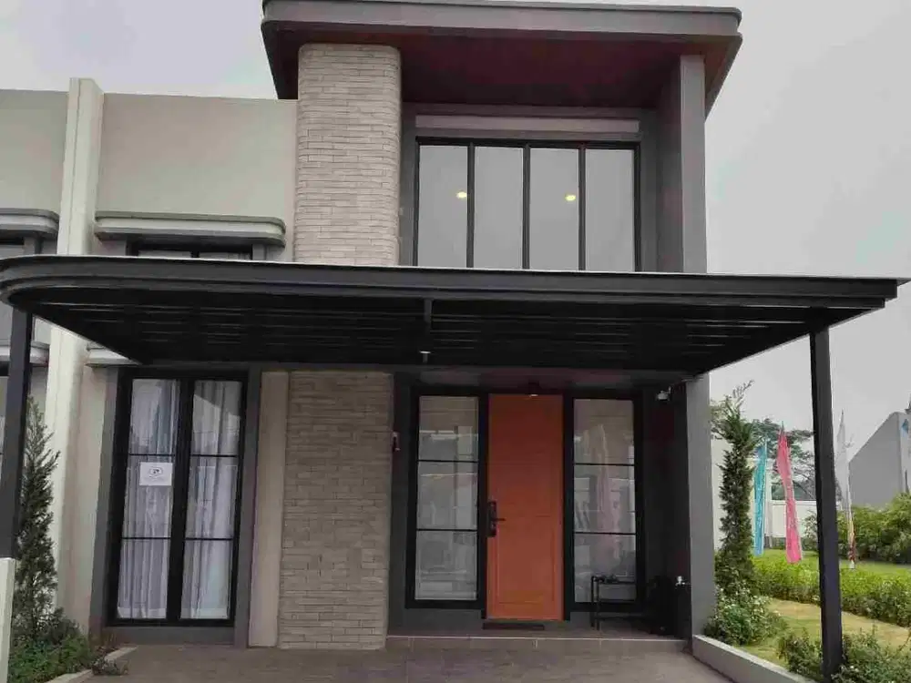 Rumah view Danau DP 0 Lokasi strategis hanya 5 menit ke Mall Living World Bekasi