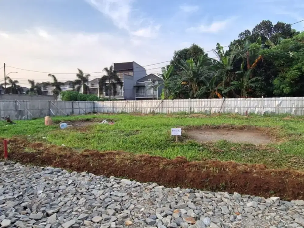 Tanah Datar 5 Menit Alun-Alun Pamulang, Strategis Bangun Hunian