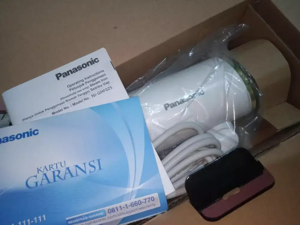 Setrika uap panasonic