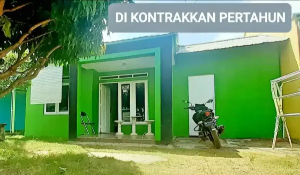 Dikontrakkan Rumah Pertahun