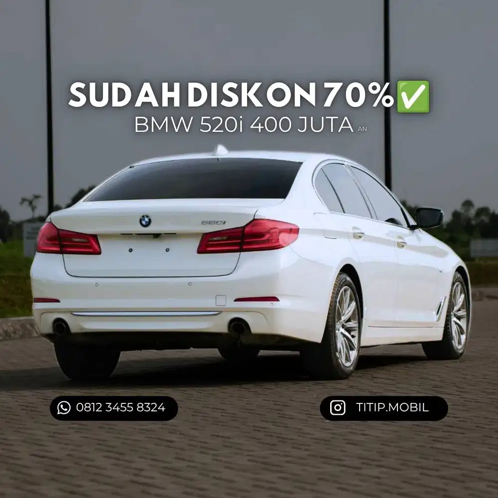 [TERMURAH] BMW 520i Luxury G30 2020