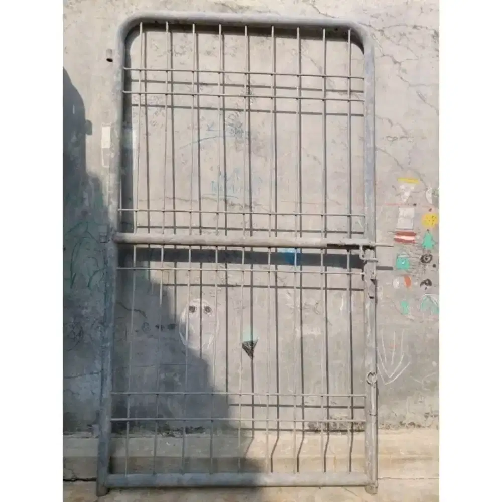 BRC Asli Pintu Pagar Swing Tunggal T 175 x L 100 cm hot dip galvanis