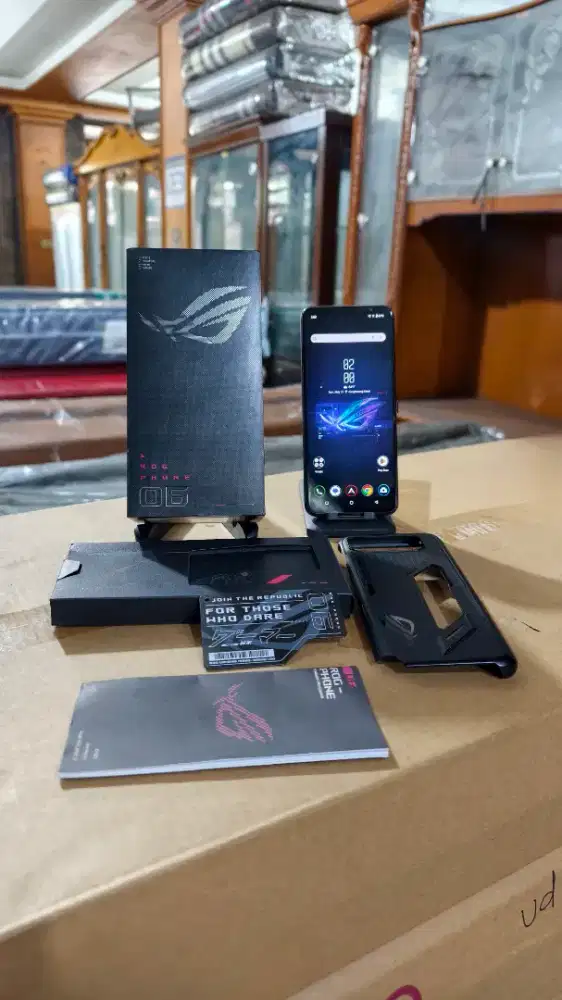 asus ROG phone 6 5G, fingerprint on, face id on