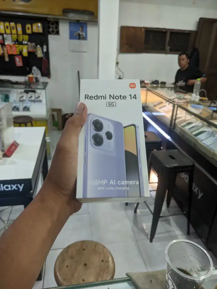 [ Fast respon WA ] Xiaomi Redmi Note 14 5G 8/256 Garansi resmi 15bln