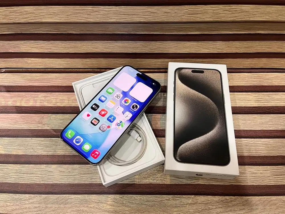 iPhone 15 Promax 256gb Second Ibox Mulus Original