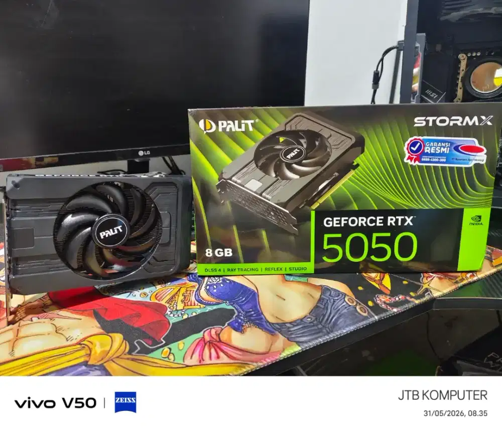 VGA PALIT RTX 5050 8GB - GARANSI ON 10/2028
