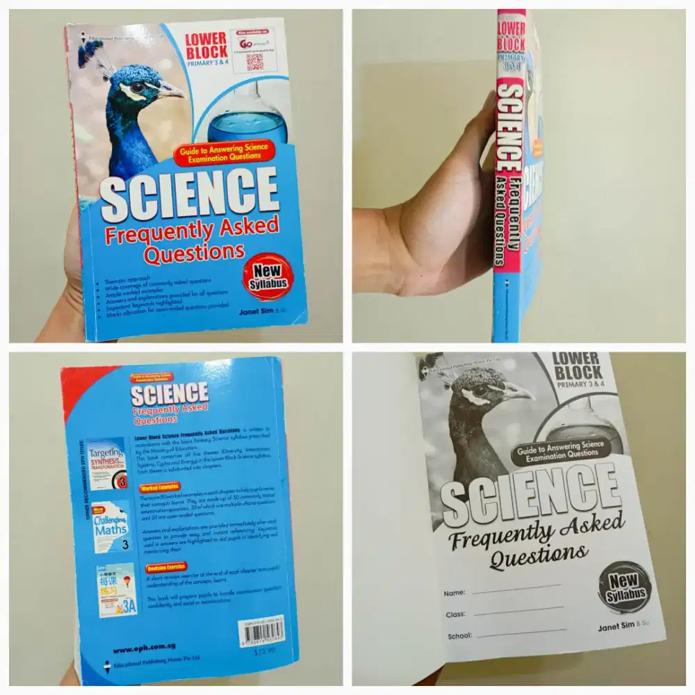 Buku Sciences For Primary 3 & 4