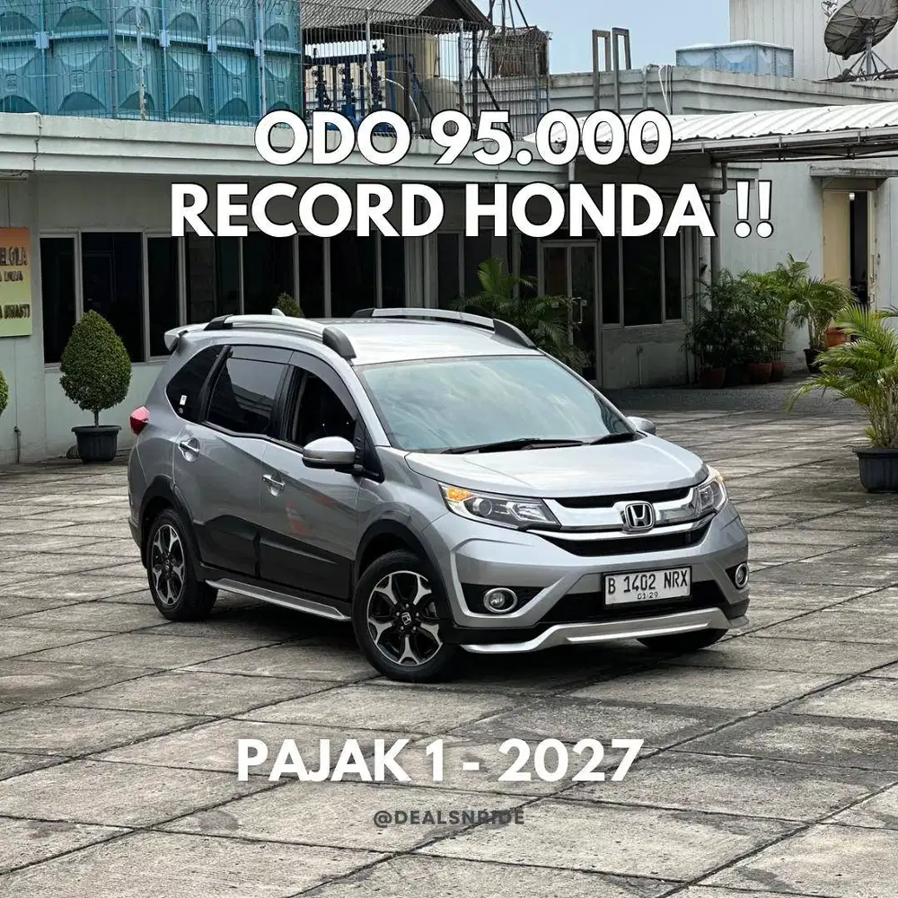 ODO 95.000 TERAWAT !! PAJAK 1/2027 HONDA BRV E PRESTIGE 2018 MURAH