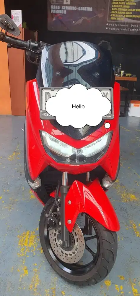 Dijual cepat Yamaha NMax Merah Bandung Istimewa