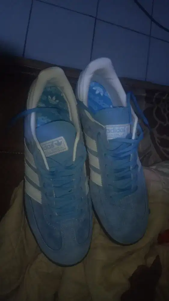 SEPATU ADIDAS SPEZIAL BIRU MUDA