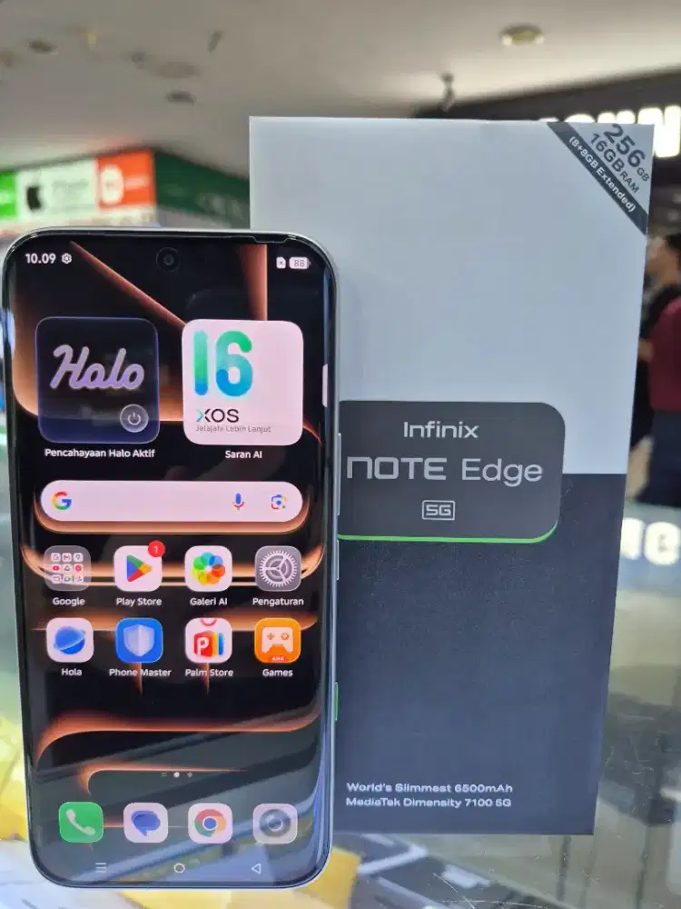 Infinix note edge pakai 2 minggu