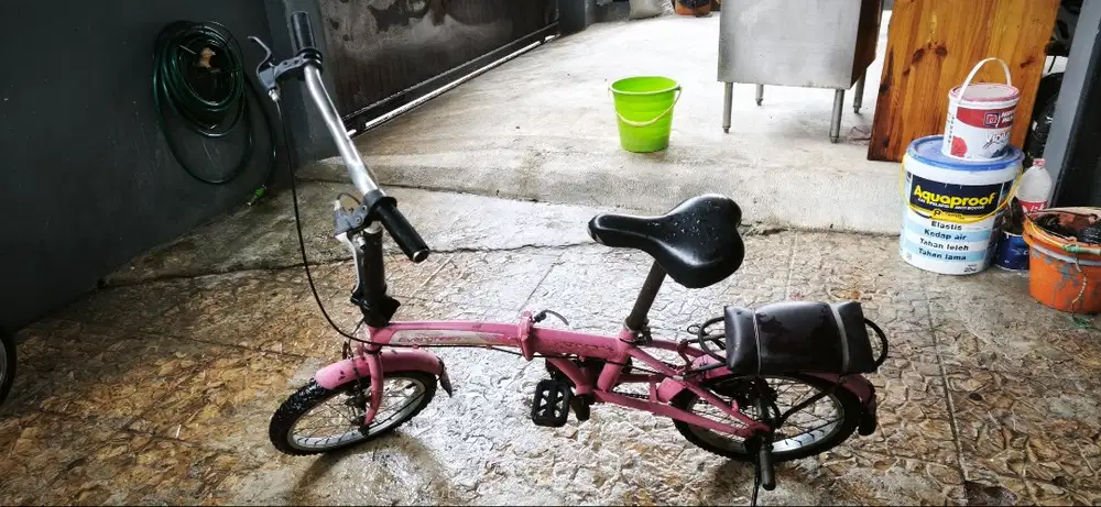 Sepeda lipat anak dewasa evergreen dijual cepat murah