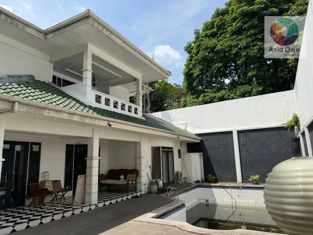 Dijual rumah mewah + private pool di Bangka Kemang, Mampang Prapatan Jaksel