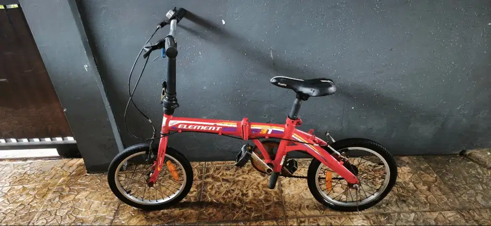 Sepeda lipat anak elemet dijual cepat murah