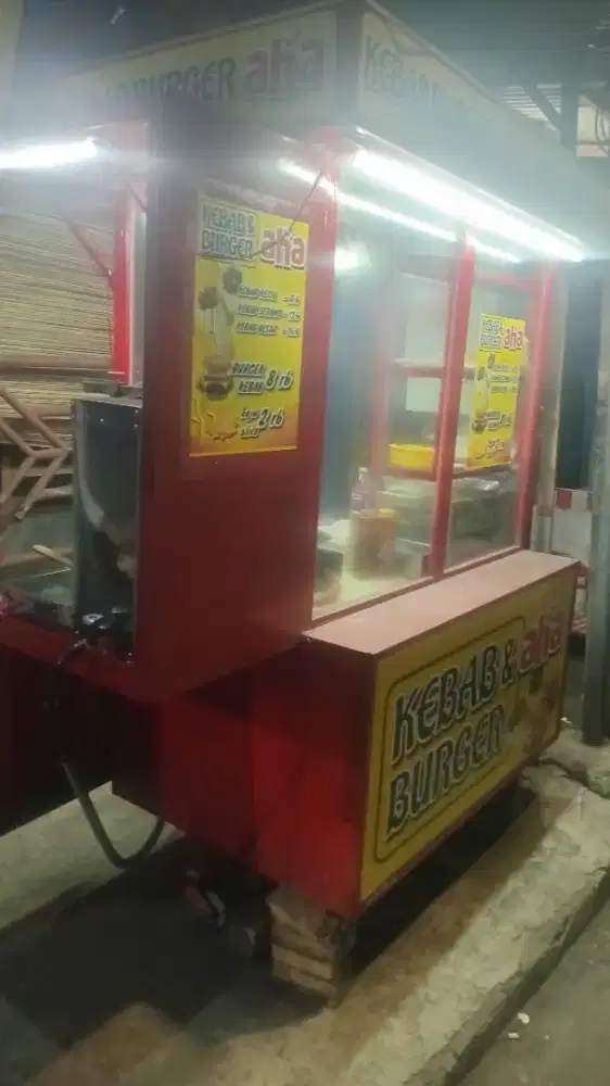 Gerobak Kebab Fullset