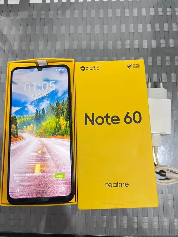 REALME NOTE 60 KAPASITAS 128 GB