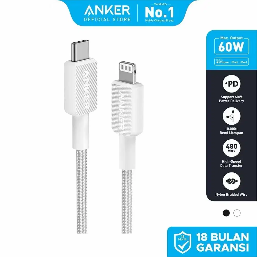 charger cabel type c to lightning