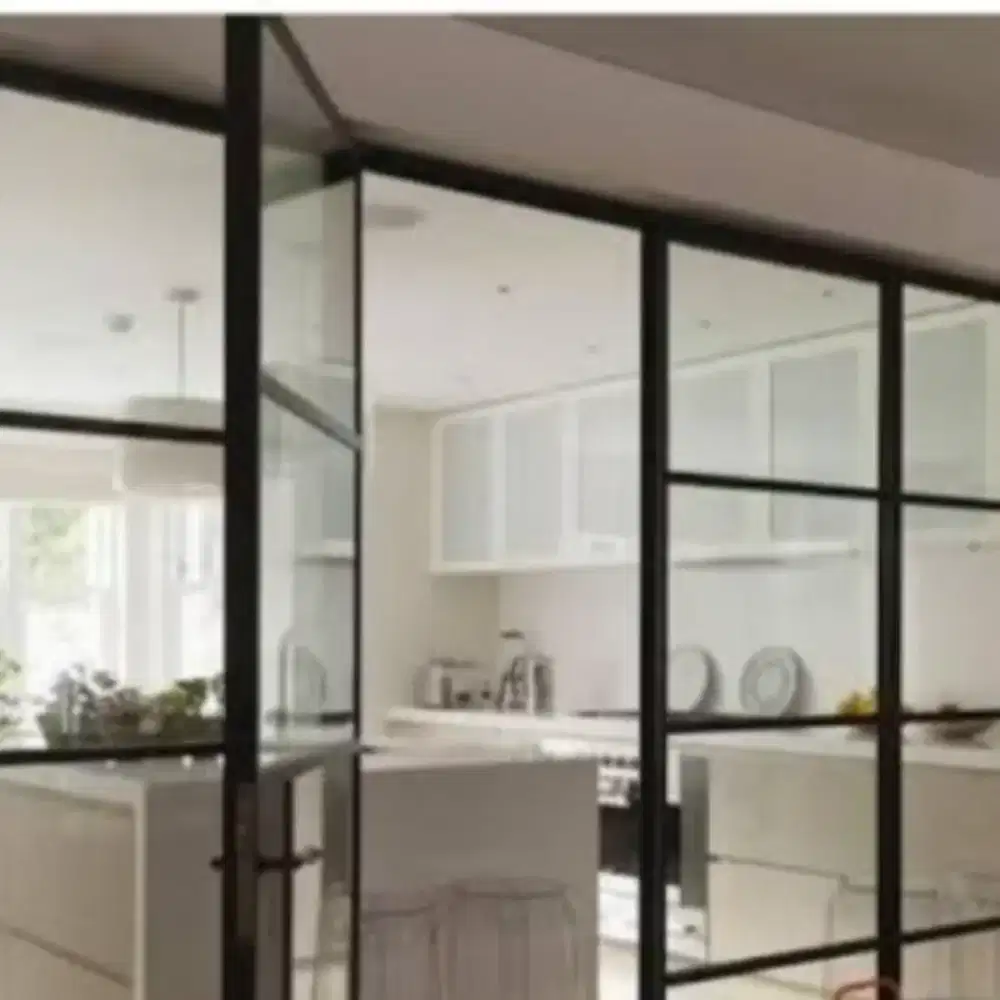 Pintu kaca aluminium $1
