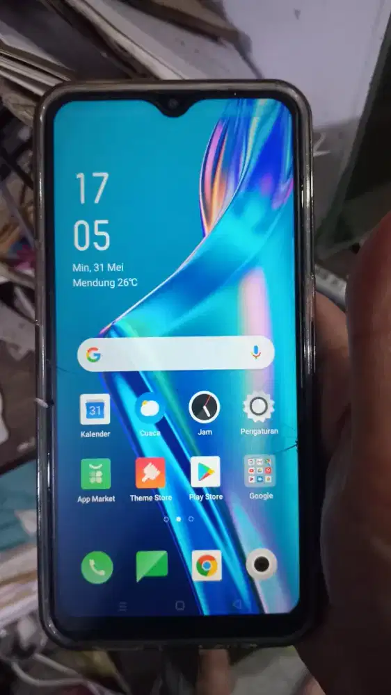 Oppo a12 3/32gb layak pake batangan mulus