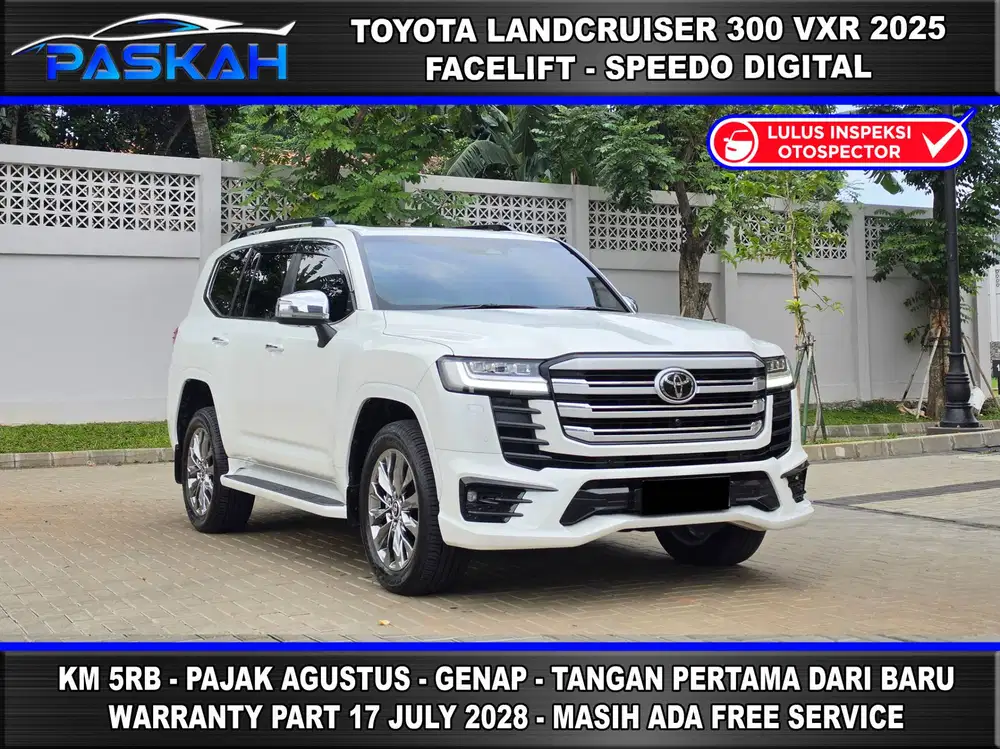 Km=5.438 SAJA Bunga=4% TOYOTA LAND CRUISER 300 VXR 2025 LC300 VXR 2025