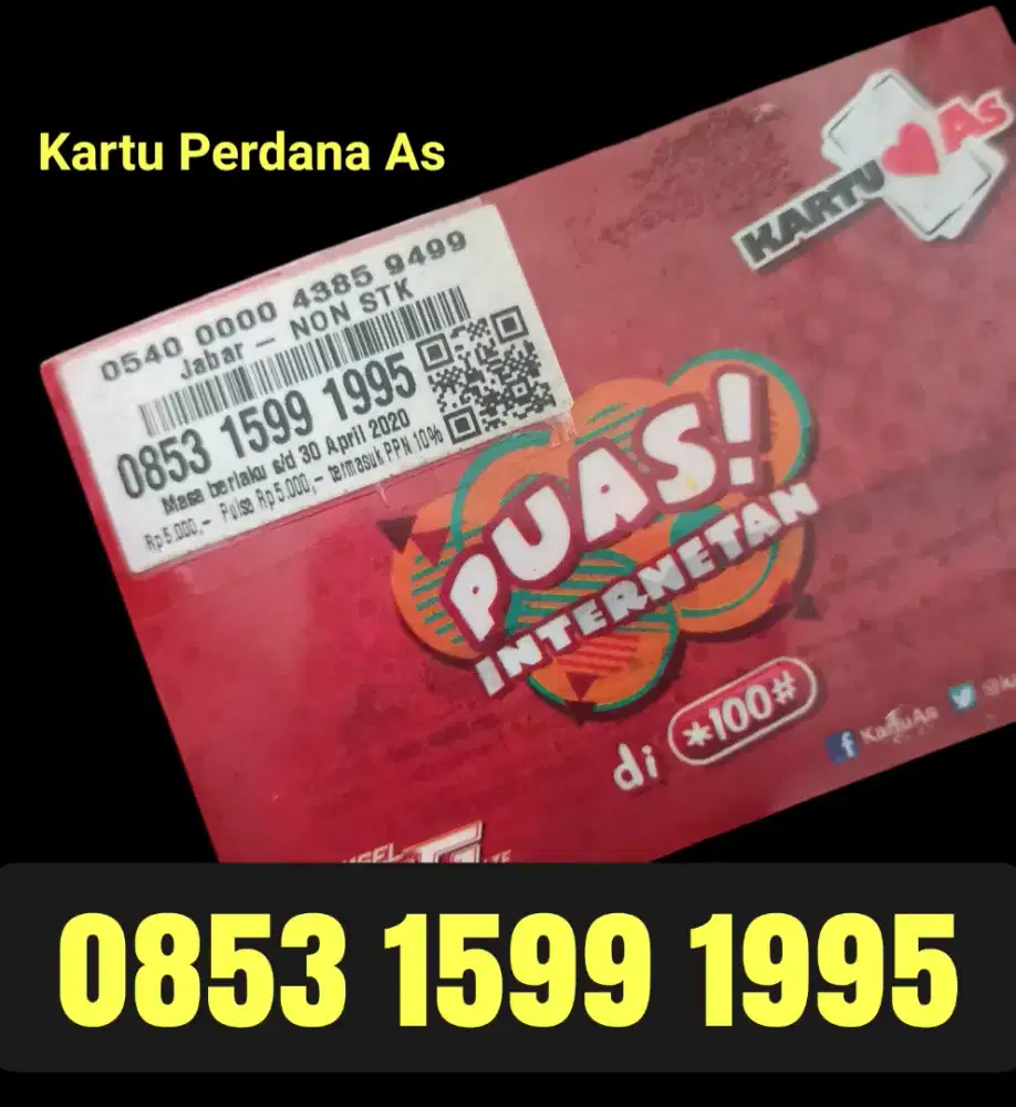 Nmor cantik as 1995