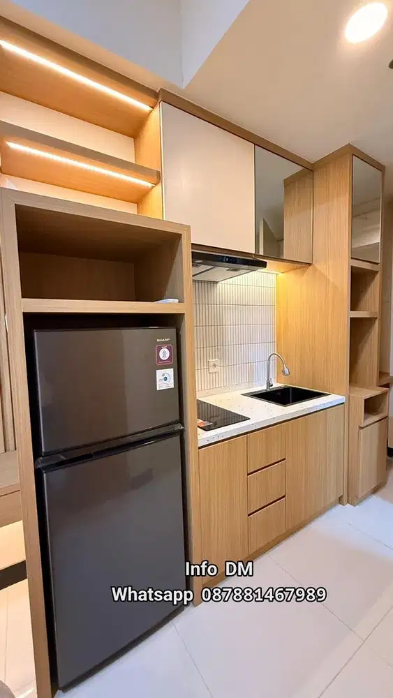 Full Furnished Baru Apartment Studio Amor Pakuwon City