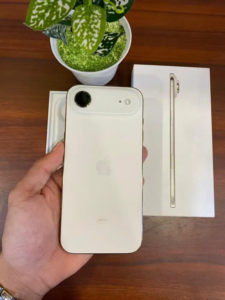 iPhone 17 Air 256GB Gold BH 100% Garansi Resmi iBox 02/01/2027