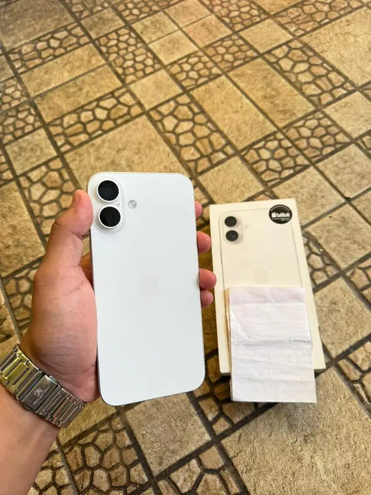 Iphone 16 plus 128 resmi blibli