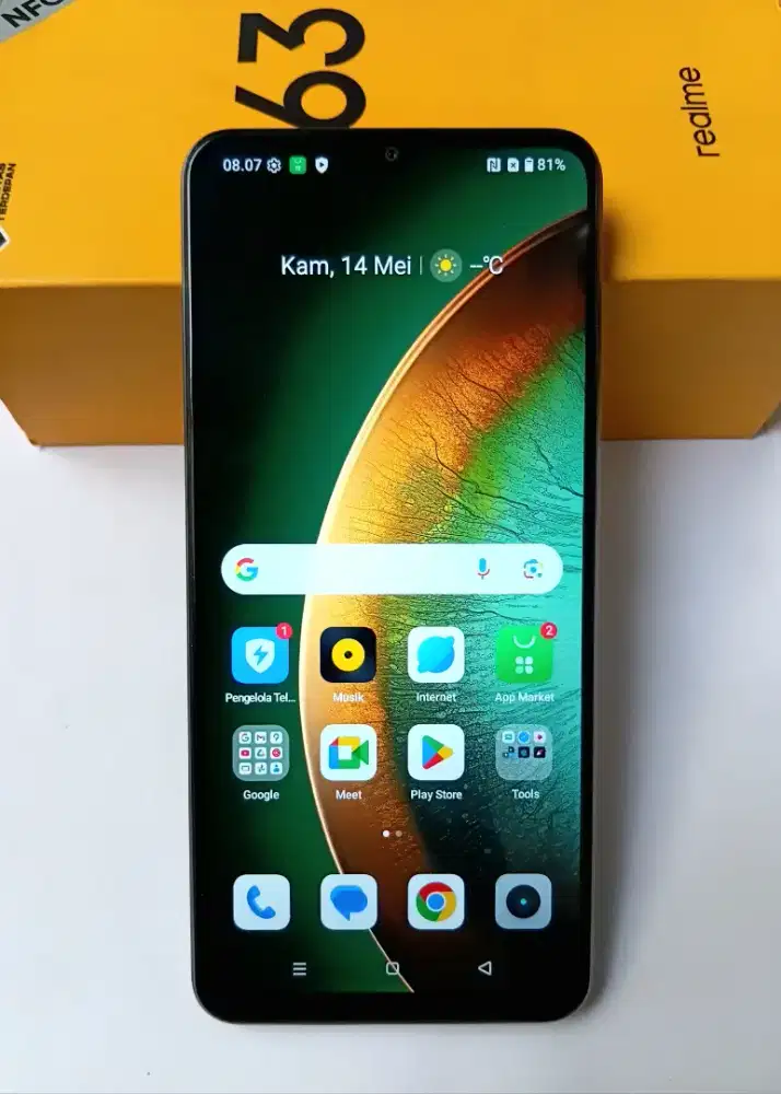 Realme C63 Ram 6+8/128 Mulus Fullset