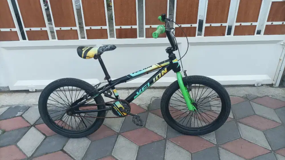 Bmx velion siap gowes keliling kota