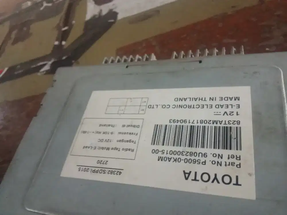 Headunit original OEM Toyota