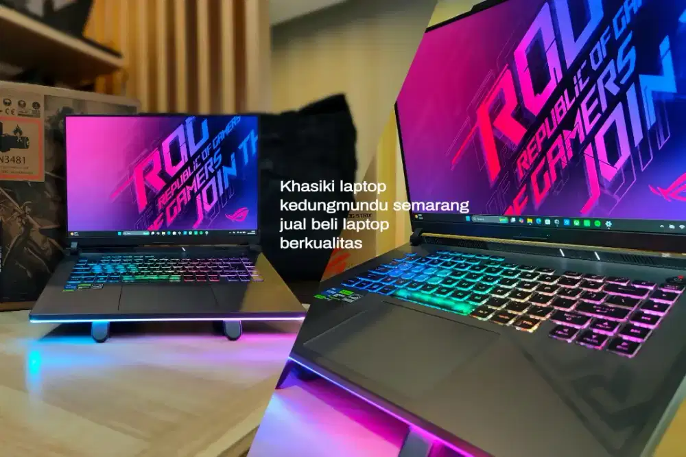 ROG Gaming i7 gen13 Rtx4050 gransi 12-2027 Fullset