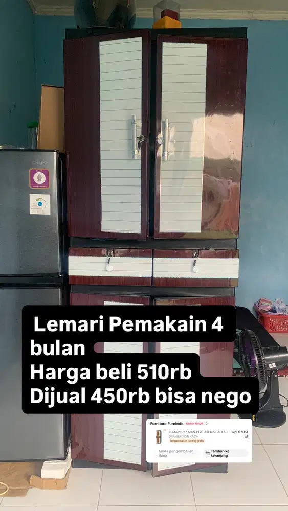Jual lemari,kipas,galon