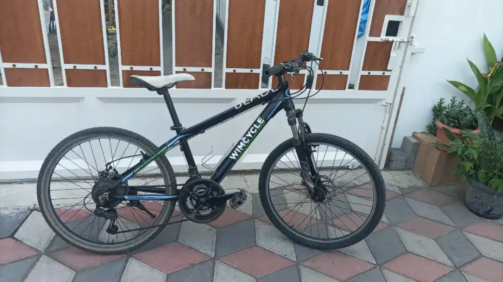 Wimcycle tabibitho ukuran 24 frame aloy siap gowes