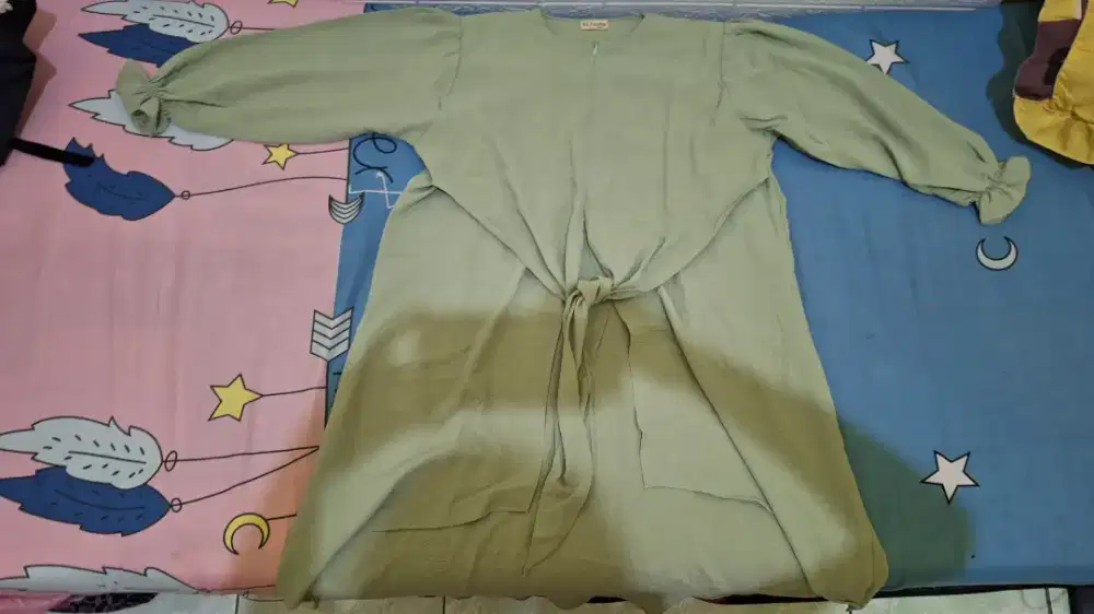 Tunik warna sage preloved