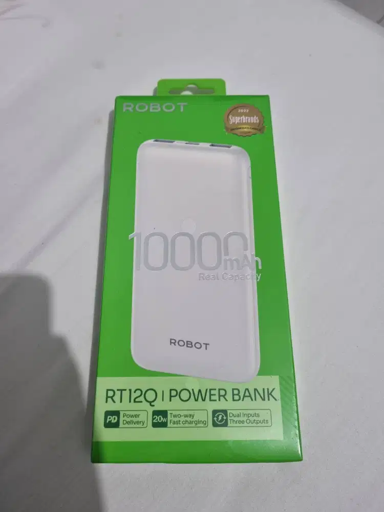 Robot Power Bank RT12Q 10000mAh Fast Charging PD