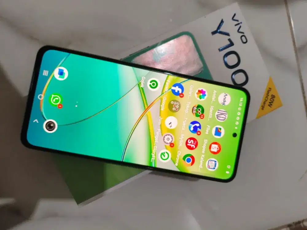 Vivo Y100 8/128 fullSet + Ori semua