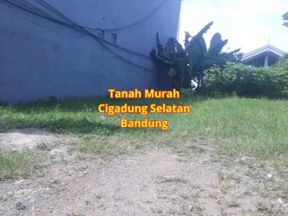TANAH MURAH SIAP BANGUN DI CIGADUNG SELATAN DAGO BANDUNG
