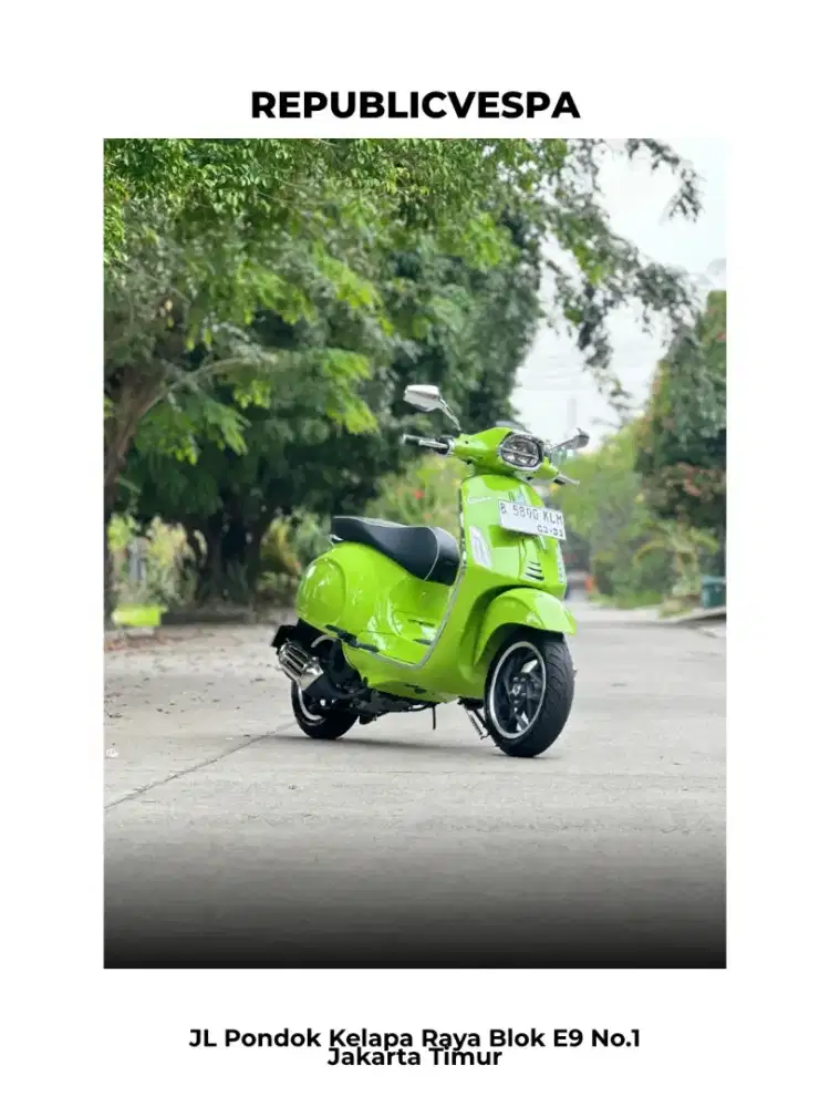 VESPA SPRINT NEW MODEL 150 IGET ABS LED THN 2025 LIKE NEW