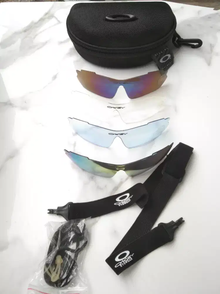 Lensa kacamata Sepeda oakley