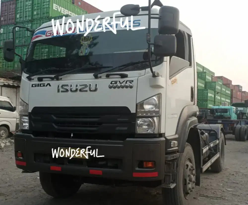 Isuzu GIGA GVR 285Ps Traktor Head trailer 4×2 Bio Solar Hino Turbo