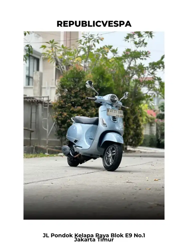 JUAL CEPAT VESPA LX 125 IGET FACELIFT TAHUN 2022 PERFECT CONDITION