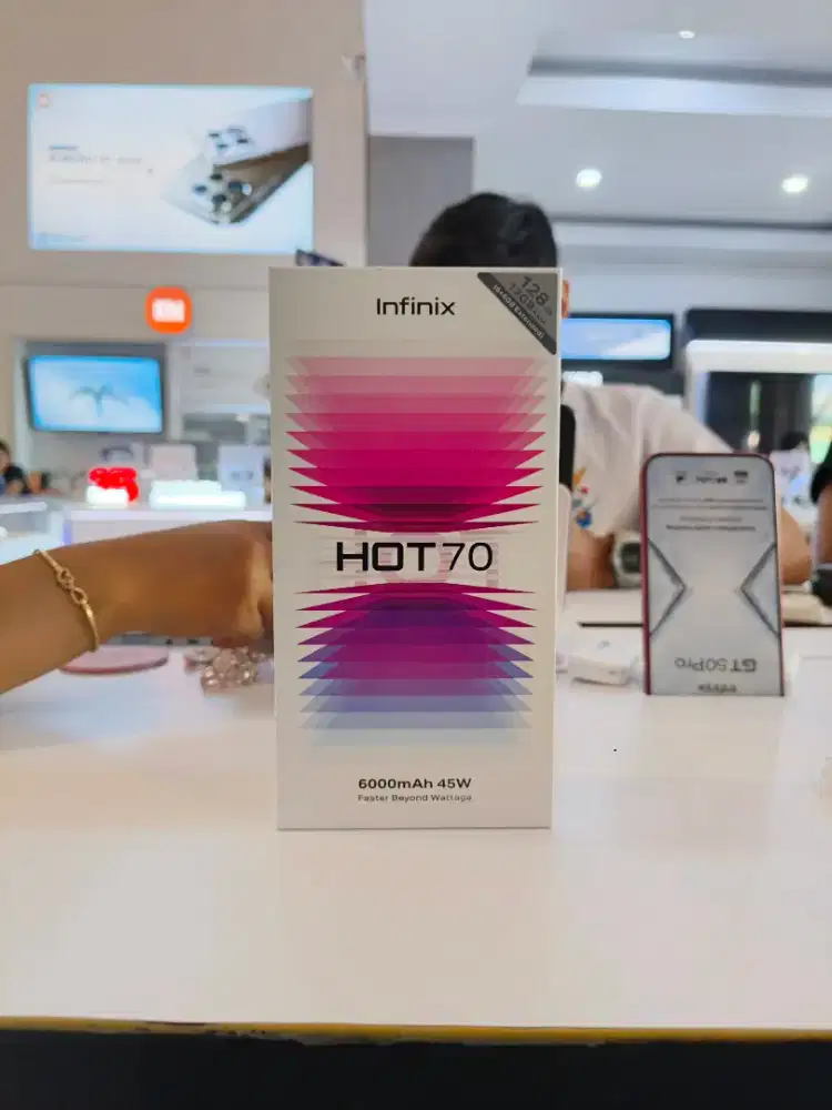 Infinix Hot 70 New Ram 6+6/128