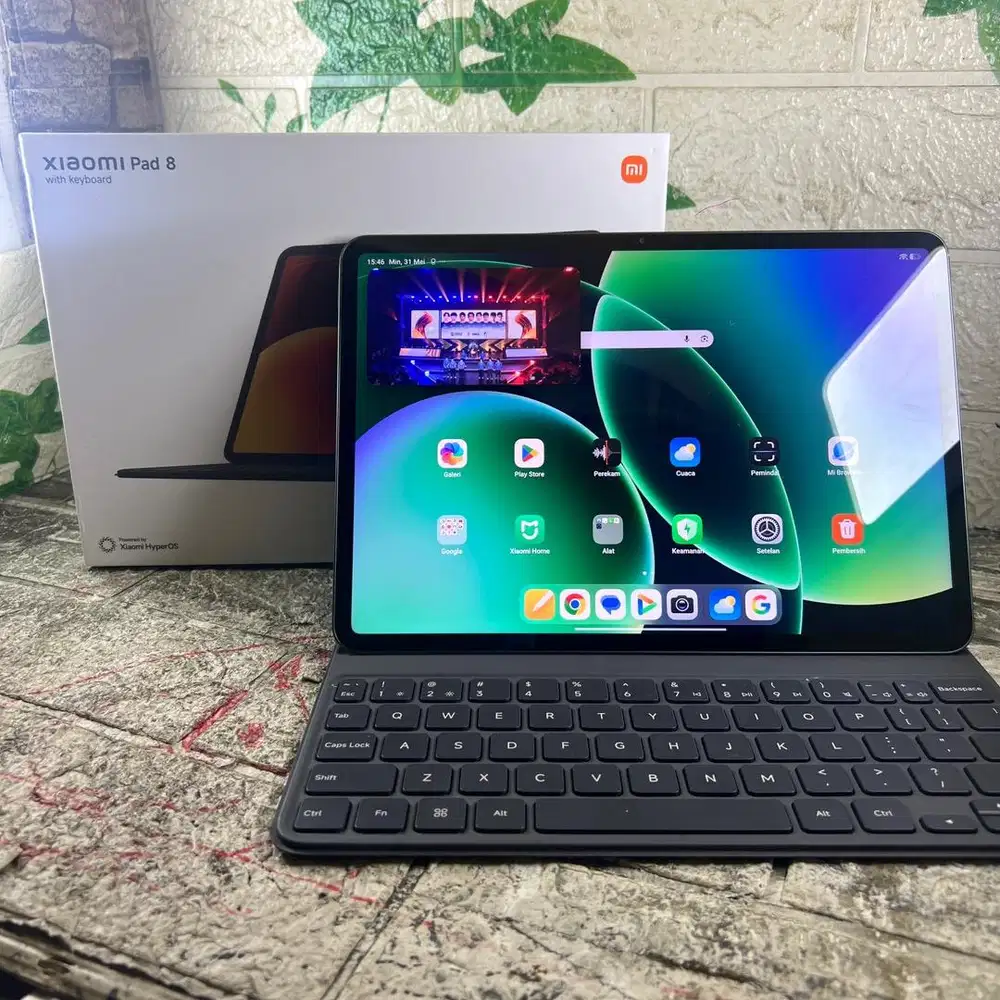 Xiaomi pad 8 ram 8/256 GB Mulus pemakaian 2 bulan