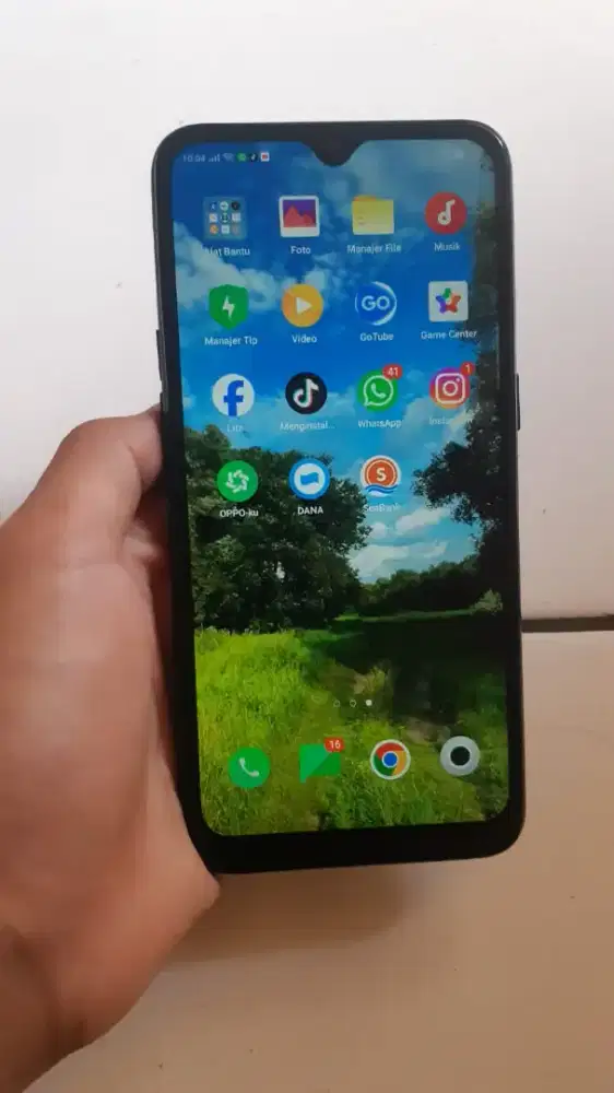 Oppo A1k 4G 2/32 layar 6.1 inchi mulus